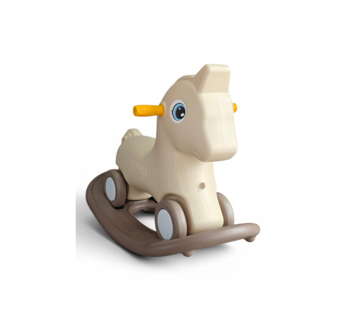 Детская игрушка каталка-качалка Happy Pony 2в1, крепкий пластик, стойкая конструкция, от 1 года, до 20 кг, игрушка для катания и качания ( белый, бежевый, розовый, мятный) Детская игрушка каталка-качалка Happy Pony 2в1, крепкий пластик, стойкая конструкция, от 1 года, до 20 кг, игрушка для катания и качания ( белый, бежевый, розовый, мятный)