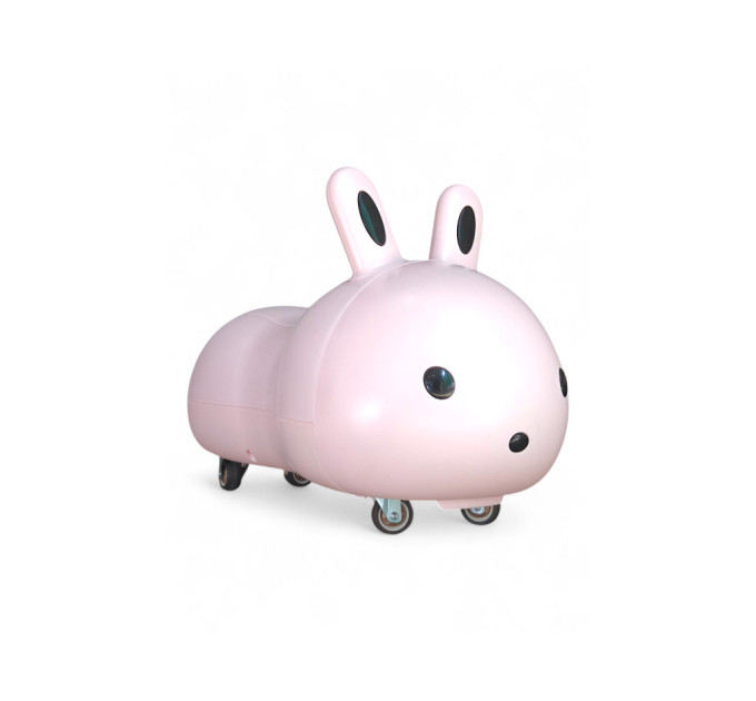 Детская каталка Rabbit 333, для детей от 1 года, музыка и световые эффекты, крепкий пластиковый корпус, резиновые колеса, нагрузка до 30 кг (белый, розовый) Детская каталка Rabbit 333, для детей от 1 года, музыка и световые эффекты, крепкий пластиковый корпус, резиновые колеса, нагрузка до 30 кг (белый, розовый)