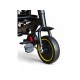 Детский трехколесный велосипед-коляска Tricycle 2 в 1 от 1 года, с родительской ручкой, козырьком, регулируемой спинкой, пятиточечными ремнями безопасности (зеленый, красный, черный)