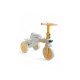 Детский трехколесный велосипед-беговел Tricycle 01, велосипед-трансформер с родительской ручкой, музыкальным сопровождением и подсветкой, для детей от 1,5 года, до 40 кг (желтый, розовый)