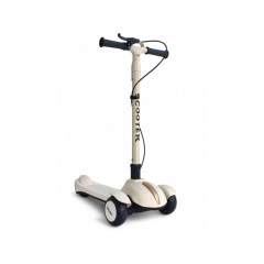 Детский трехколесный самокат Scooter Sport от 3 лет, складной с ручным тормозом, подшипники ABEC-9, музыкальная платформа с подсветкой, удлиненный руль, нагрузка до 75 кг (белый, розовый) Детский трехколесный самокат Scooter Sport от 3 лет, складной с ручным тормозом, подшипники ABEC-9, музыкальная платформа с подсветкой, удлиненный руль, нагрузка до 75 кг (белый, розовый)