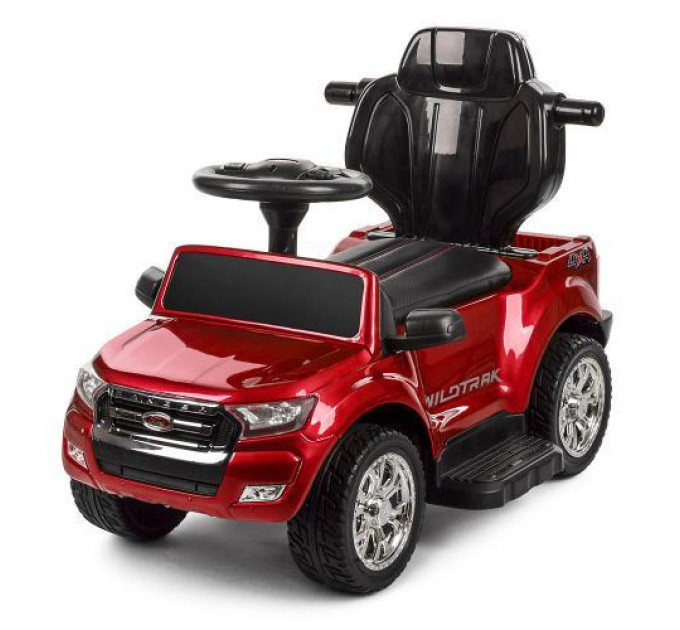 Электромобиль красный для детей Bambi M 3575ELS-4 с родительской ручкой