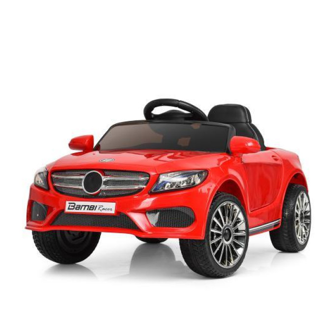 Дитячий електромобіль червоний Mercedes Bambi M 3981EBLR-3