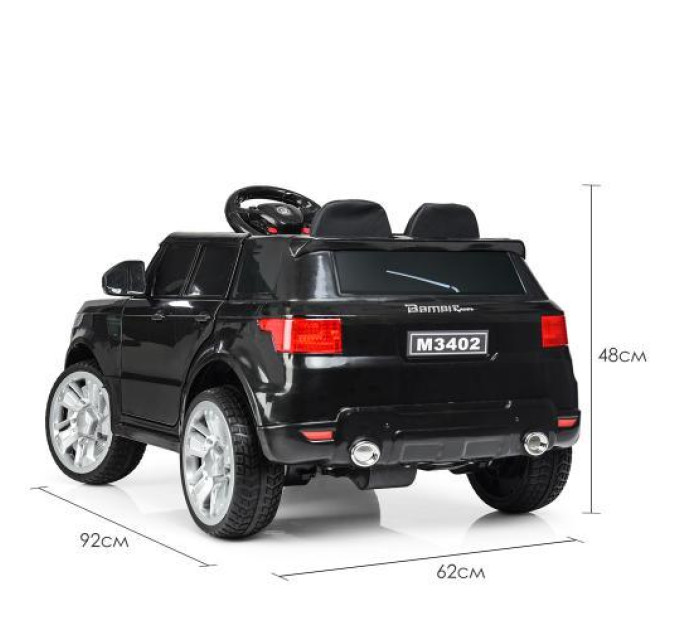 Машина Bambi Land Rover M 3402EBLR-2 електромобіль чорний