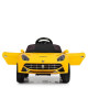 Электромобиль желтый детская машина Bambi M 3176EBLR-6