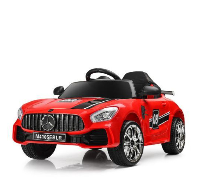 Машина электромобиль красный Bambi Mercedes M 4105EBLR-3 для детей от 3 лет