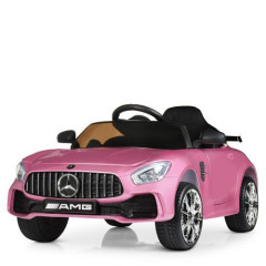 Машина Bambi Mercedes M 4105EBLRS-8 з музикою та світлом рожева