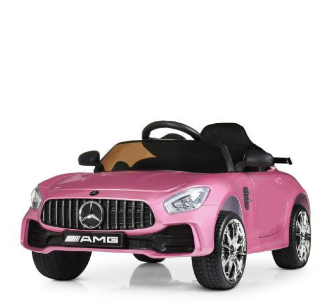 Машина Bambi Mercedes M 4105EBLRS-8 з музикою та світлом рожева