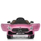 Машина Bambi Mercedes M 4105EBLRS-8 з музикою та світлом рожева