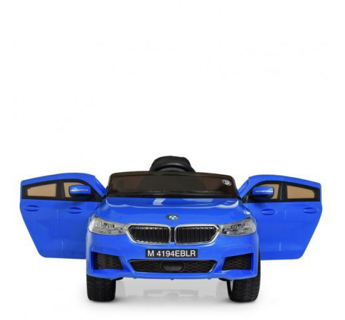 Машина дитяча Bambi M 4194EBLR-4 музика та світло синя MP3 TF USB