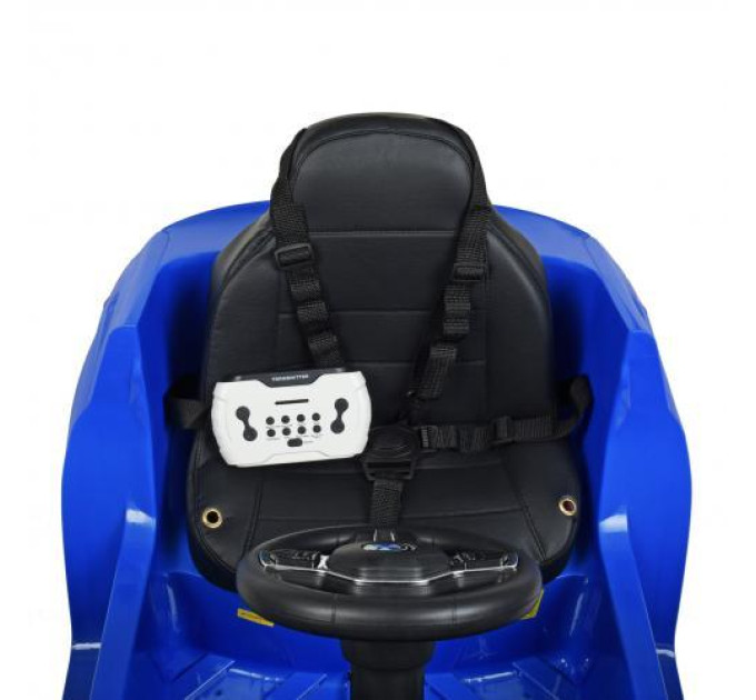 Машина дитяча Bambi M 4194EBLR-4 музика та світло синя MP3 TF USB