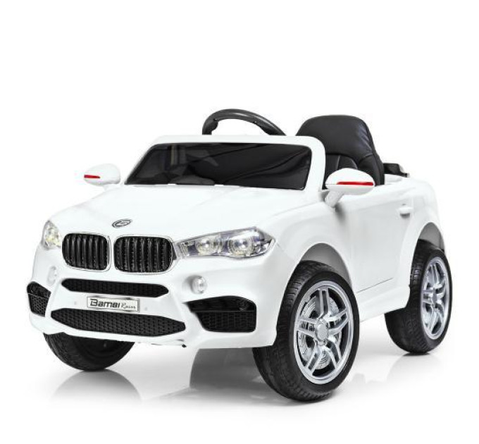 Электромобиль для ребенка на радиоуправлении Bambi BMW M 3180EBLR-1 белый