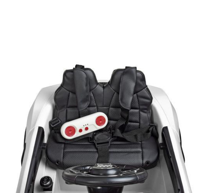 Дитяча машина для прогулянок Bambi M 4281EBLR-1 білий електромобіль