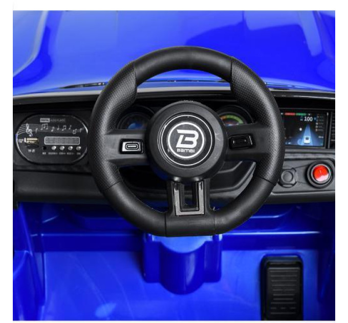 Электромобиль Bambi Ford Mustang GT M 3632EBLR-4 синий