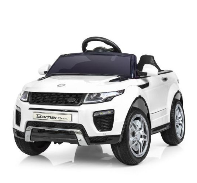 Электромобиль Bambi M 3213EBLR-1 Range Rover функциональный детский белый