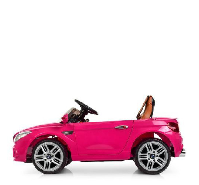 Дитячий електромобіль BMW з пультом Bambi M 2773EBLRS-8 рожевий