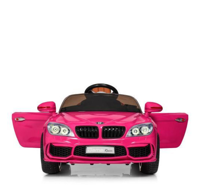 Дитячий електромобіль BMW з пультом Bambi M 2773EBLRS-8 рожевий