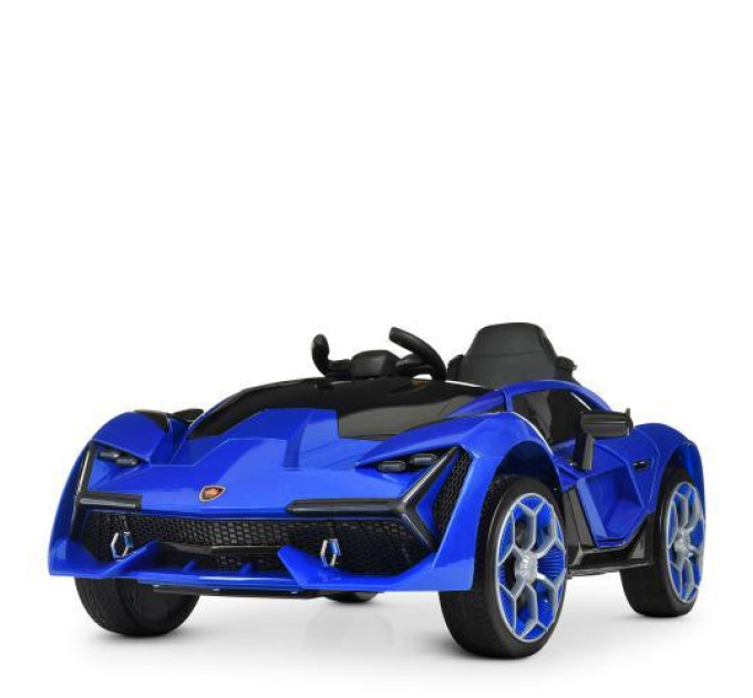 Дитячий крутий електромобіль Bambi Ferrari M 4115EBLR-4 синій