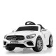 Дитячий електромобіль M 4147EBLR-1 Mercedes Bambi білий рульове та дистанційне керування