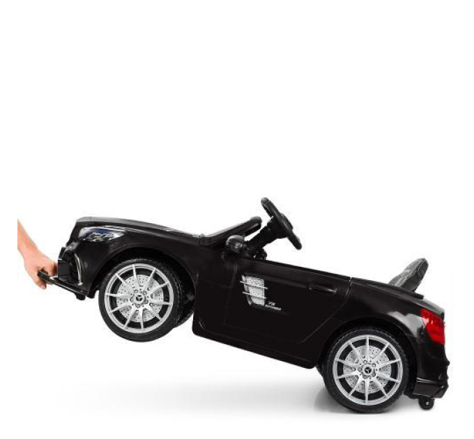 Дитячий електромобіль чорна машина Bambi M 4147EBLR-2 Mercedes