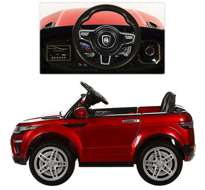Дитяча машина Bambi M 3213EBLRS-3 червона на акумуляторі