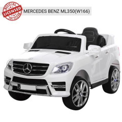 Джип дитячий електромобіль Bambi Mercedes M 3568 EBLR-1 білий
