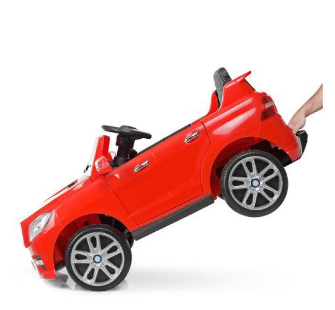 Электромобиль джип красный для детей Bambi Mercedes M 3568 EBLR-3