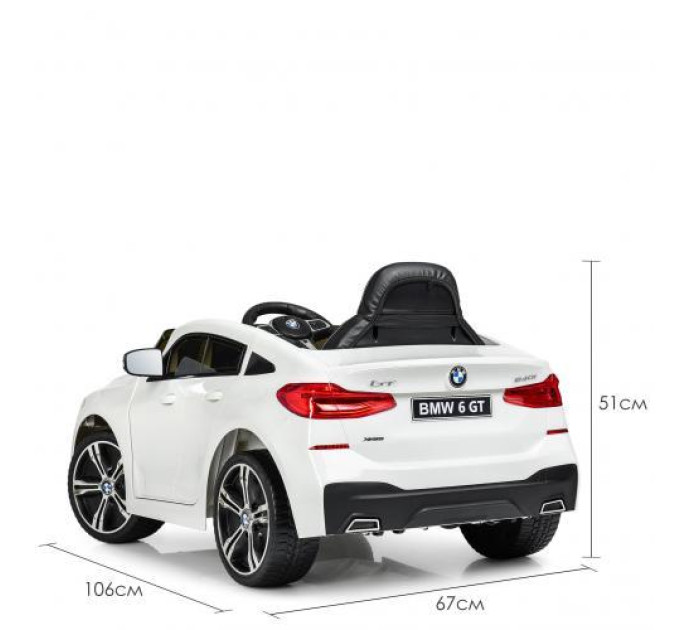 Электромобиль Bambi BMW JJ2164EBLR-1 белый со световыми и музыкальными эффектами