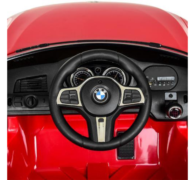 Дитячий електромобіль для прогулянок Bambi BMW JJ2164EBLR-3 червона машина
