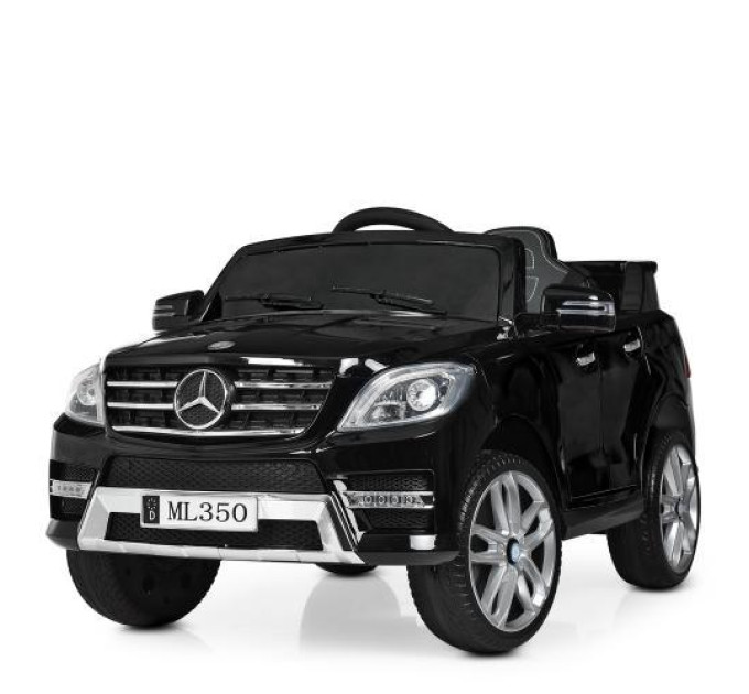 Дитяча машина Bambi M 3568EBLRS-2 джип чорний колесаEVA відчиняються двері