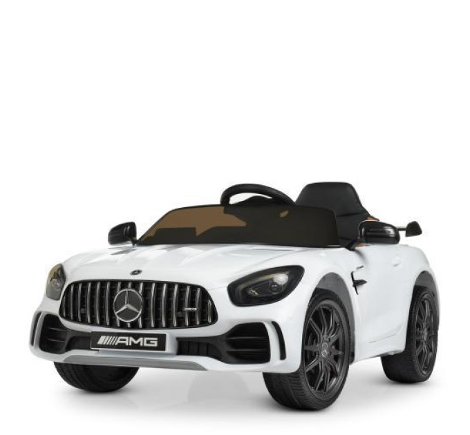 Дитячий електромобіль Bambi Mercedes M 4182EBLR-1 білий зі звуком та світлом вік 3-8 років