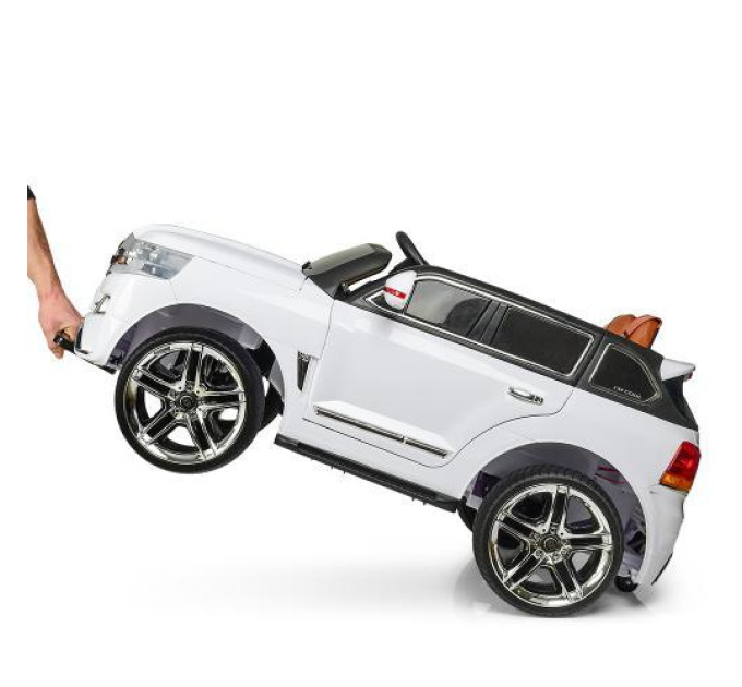 Дитячий електромобіль Bambi M 3984EBLR-1 Білий на акумуляторі