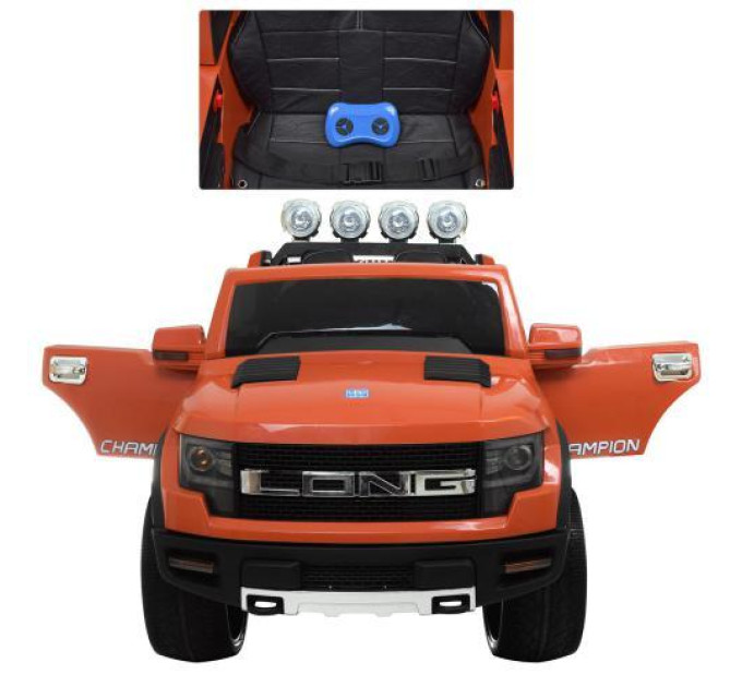 Электромобиль Bambi Ford Long M 3579EBLR-7 Оранжевый