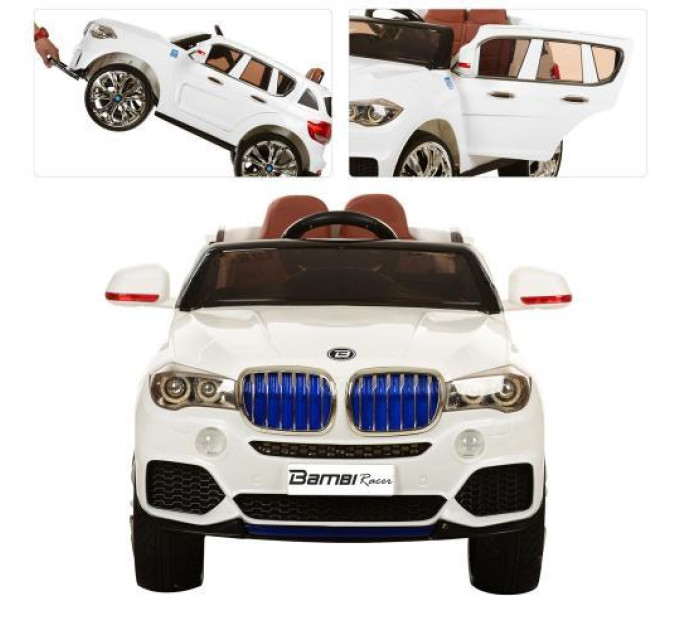 Дитяча машина електромобіль Bambi BMW X5 M 2762(MP4)EBLR-1 з музикою та світлом