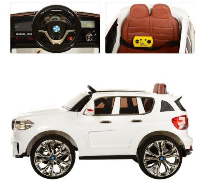 Дитяча машина електромобіль Bambi BMW X5 M 2762(MP4)EBLR-1 з музикою та світлом