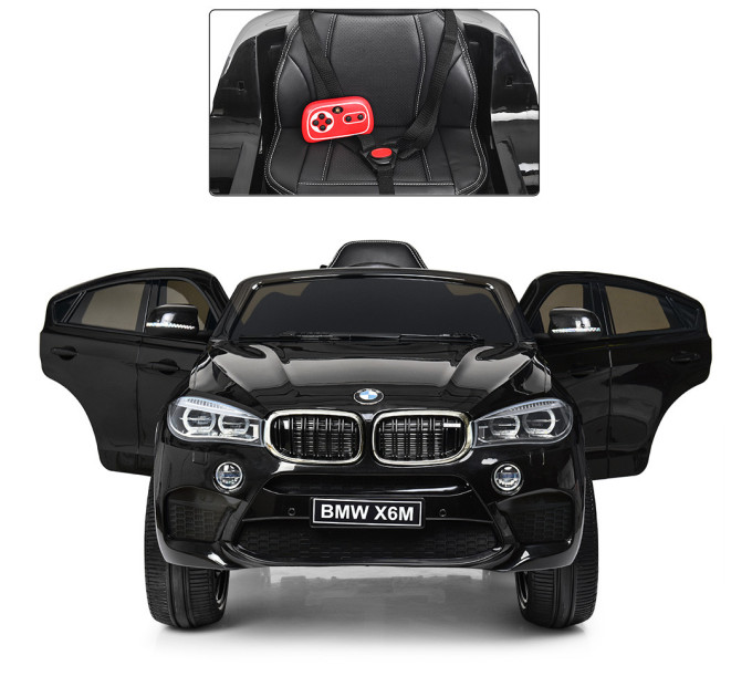 Дитячий джип машина на акумуляторі Bambi BMW X6M JJ2199EBLR електромобіль, 2 кольори