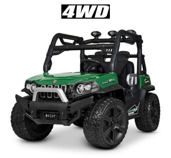 Дитячий електромобіль Джип М 4269EBLR-5 MP3 TF на акумуляторі