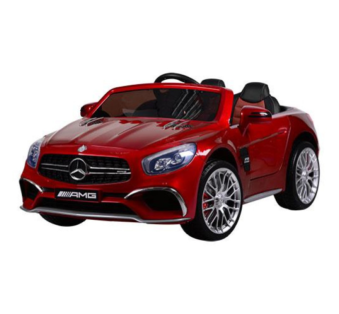 Дитячий електромобіль Bambi Mercedes M 3583EBLRS-3 радіокерування червона машина
