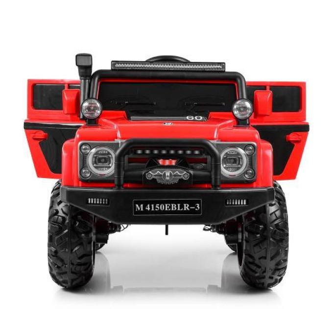 Машина на акумуляторі дитяча Bambi M 4150EBLR-3 електромобіль червоний