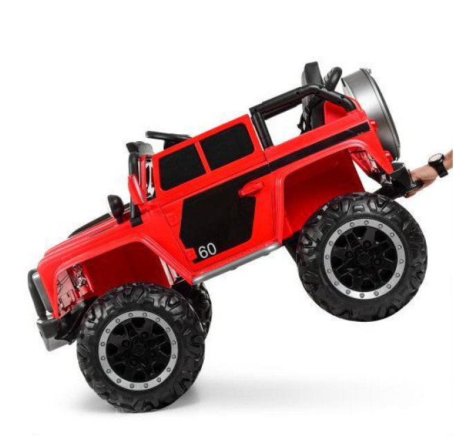 Машина на акумуляторі дитяча Bambi M 4150EBLR-3 електромобіль червоний