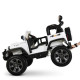 Дитячий електромобіль Джип Jeep M 4111EBLR-1 музика TF MP3 білий