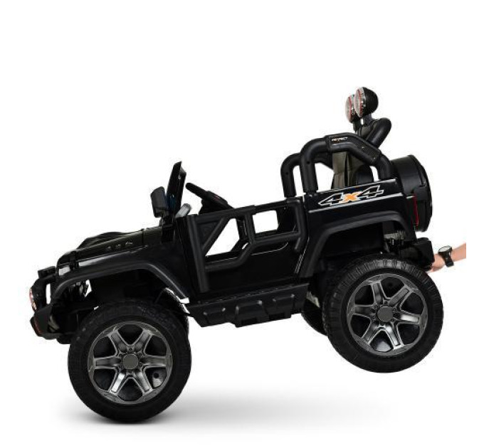 Электромобиль Джип Jeep черный M 4111EBLR-2 от 3 до 8 лет
