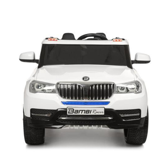 Дитячий електромобіль BMW білий M 3107EBLR-1 пульт дистанційного керування