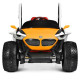 Электромобиль Джип Bambi M 4064EBLR-7 оранжевый MP3 TF USB музыка кожа EVA