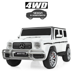 Дитячий електромобіль Mercedes G63 AMG джип М 4259EBLR двомісний, 2 кольори
