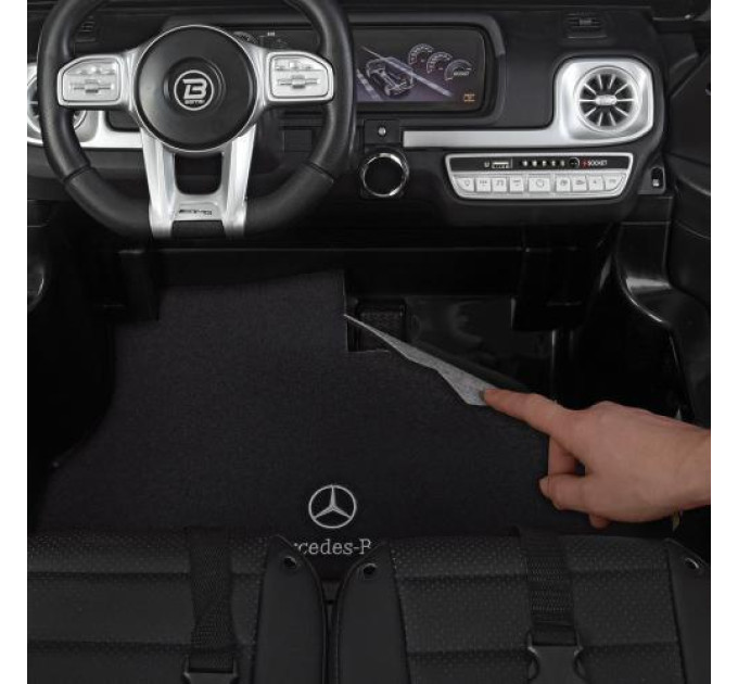 Дитячий електромобіль Mercedes G63 AMG джип М 4259EBLR двомісний, 2 кольори