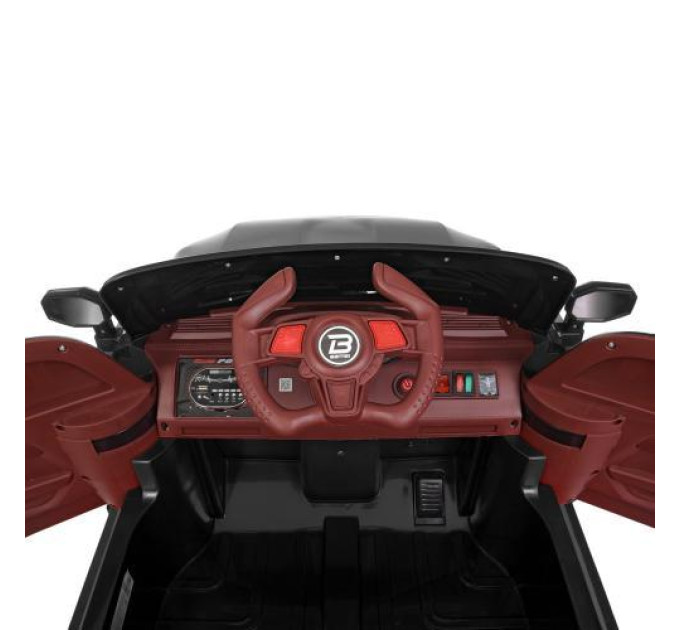 Дитячий електромобіль Bambi M 4270EBLR-2 чорний 4 мотори 35W 1 акумулятор 12V10AH