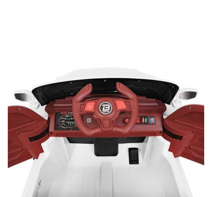 Електромобіль Bambi M 4270EBLR-1 MP3 USB колеса EVA біла машина
