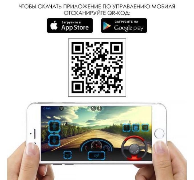 Машина для дітей Джип Bambi M 3804EBLR-4 синій стильний електромобіль