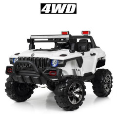 Дитячий електромобіль Джип Bambi M 4107 EBLR-1 Jeep двомісний